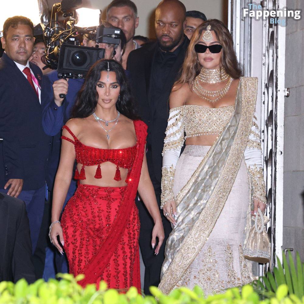 Kim Kardashian Stuns in Red for Anant Ambani’s Wedding (40 Photos) - #22