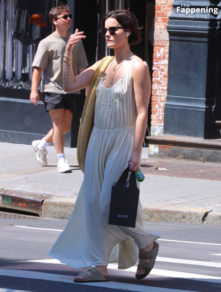 Jaimie Alexander Goes Braless in NYC (16 Photos) - #10