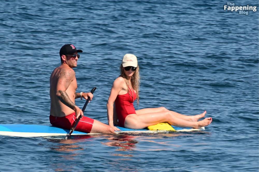 Katie McGlynn Stuns in a Red Bikini as She Hits the Beach in Greece with Ricky Raymen (32 Photos) - #20