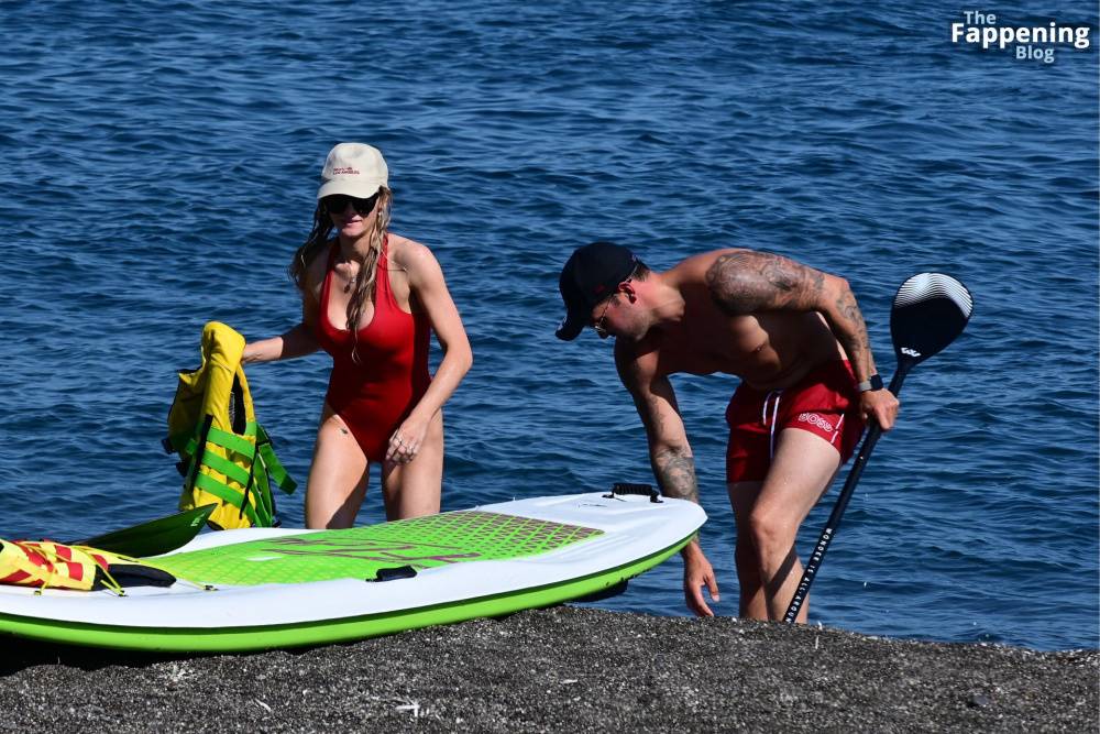 Katie McGlynn Stuns in a Red Bikini as She Hits the Beach in Greece with Ricky Raymen (32 Photos) - #27