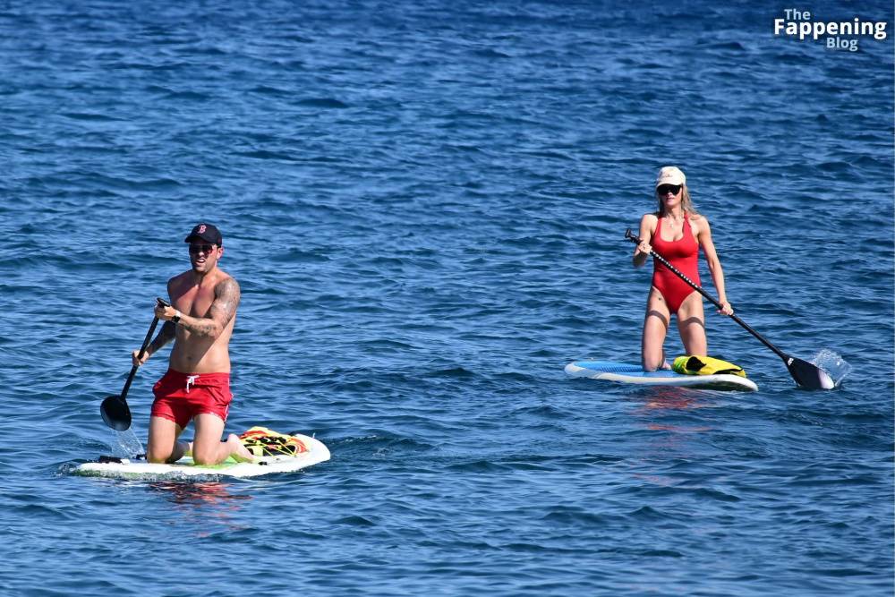 Katie McGlynn Stuns in a Red Bikini as She Hits the Beach in Greece with Ricky Raymen (32 Photos) - #16