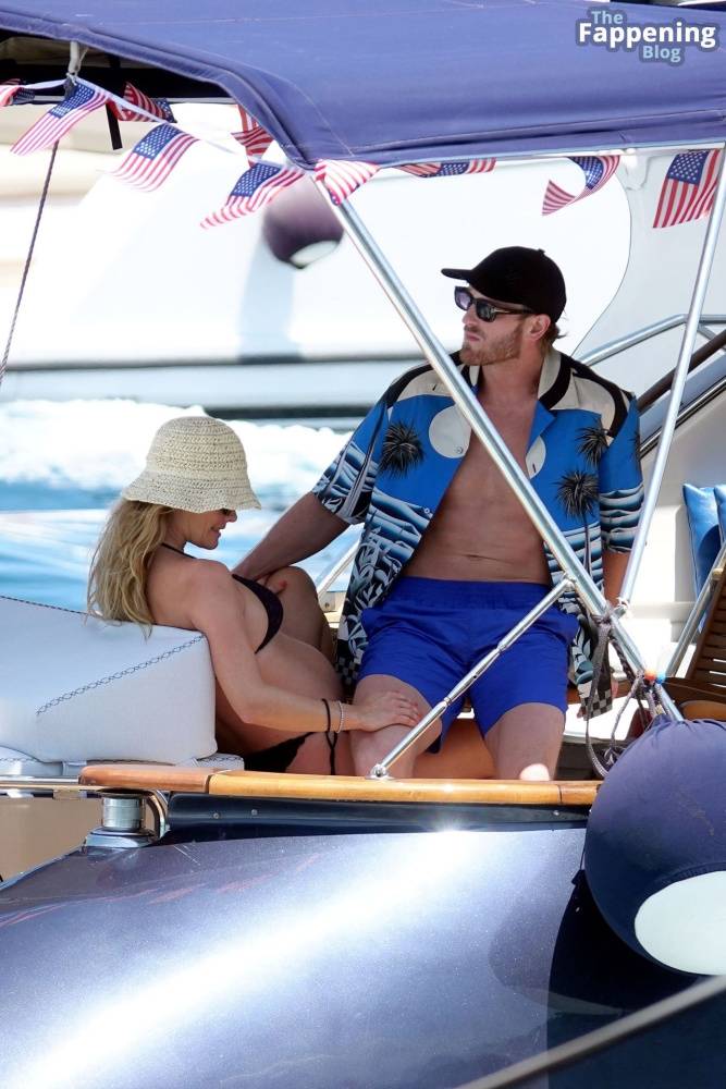 Nina Agdal & Logan Paul Celebrate July the 4th Independence Day in Capri (45 Photos) - #5