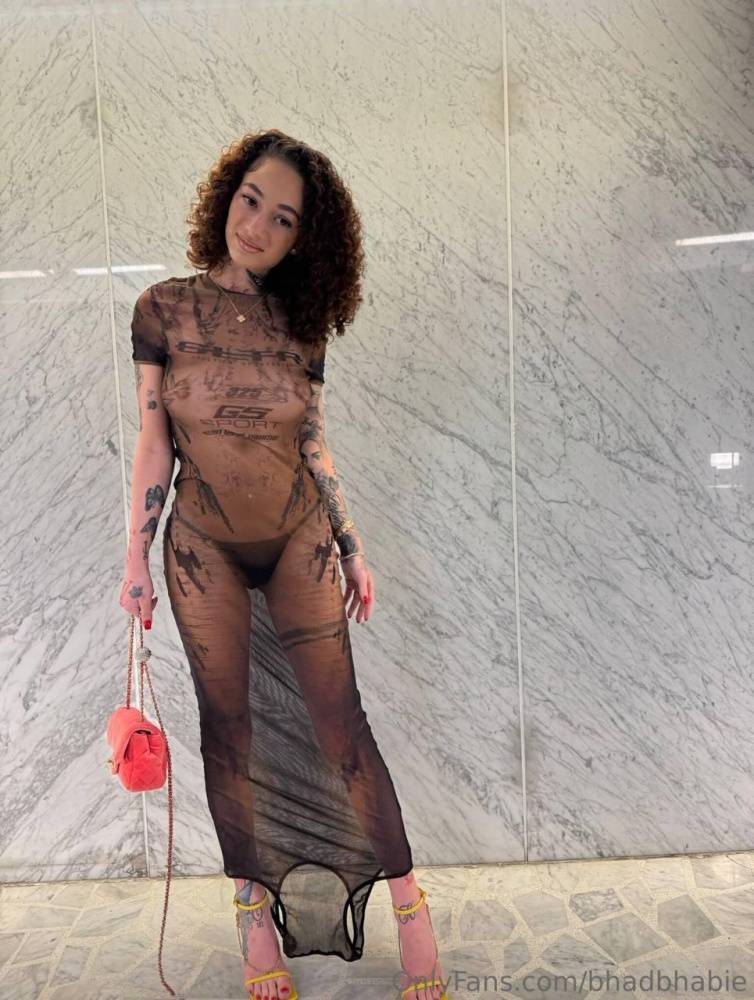 Bhad Bhabie Nude Sheer Topless Dress Onlyfans Set Leaked - #8