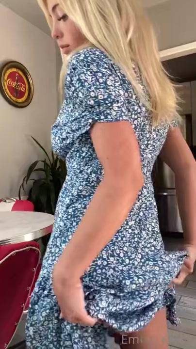 Emma Kotos Nude Dress Strip Tease OnlyFans Video Leaked - #7