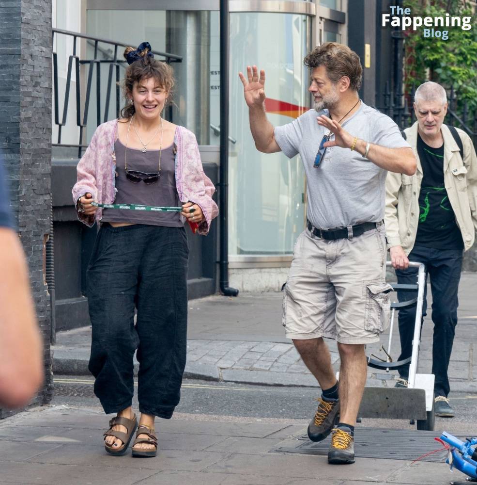 Ruby Ashbourne Serkis Goes Braless with Her Dad in London (24 Photos) - #15