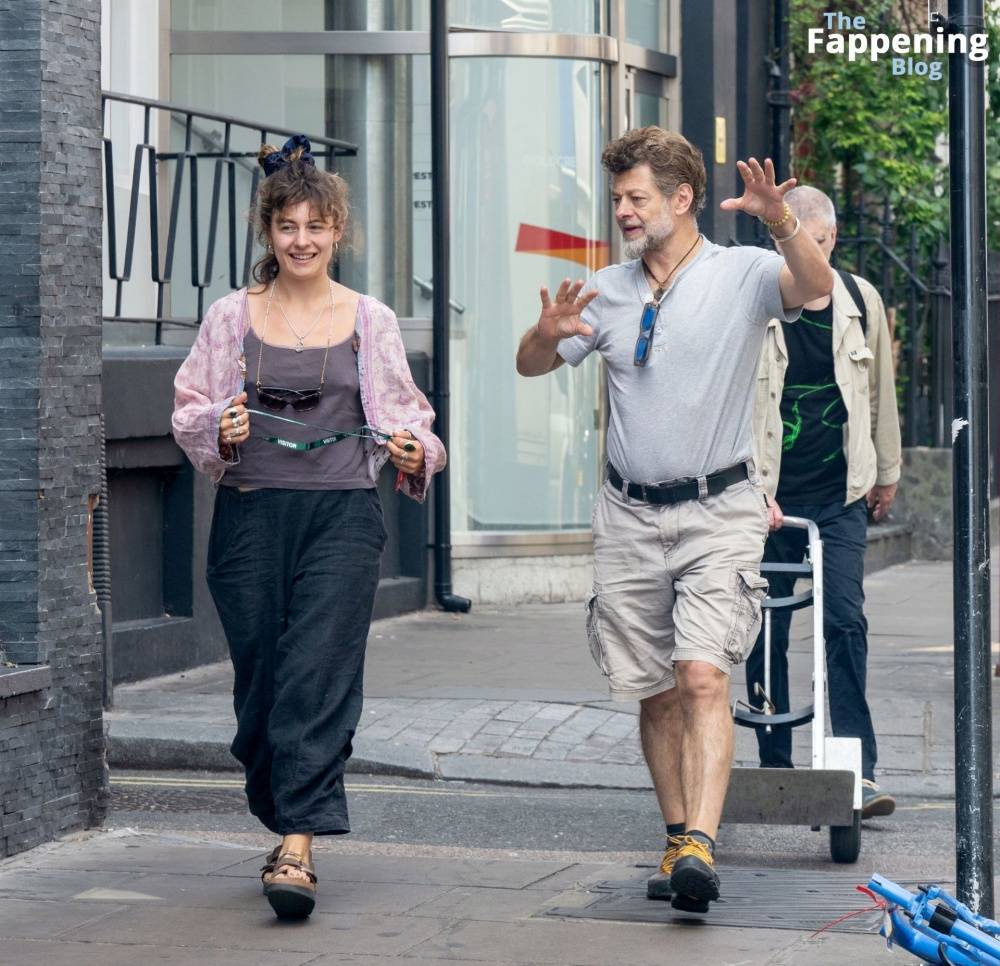 Ruby Ashbourne Serkis Goes Braless with Her Dad in London (24 Photos) - #3