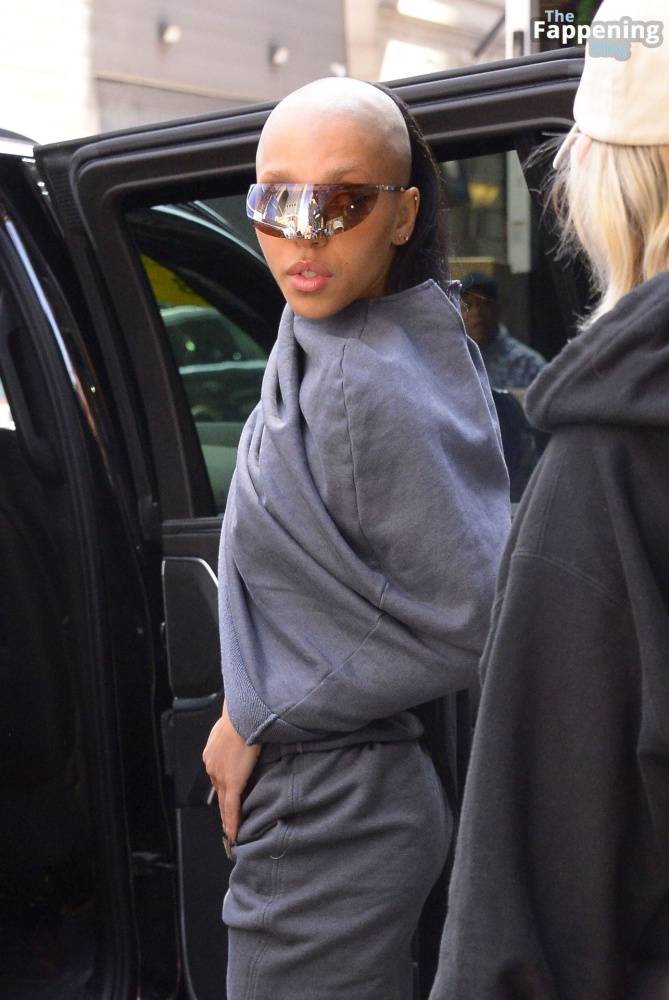 FKA Twigs is Spotted Braless as She Exits GMA3 in New York City (30 Photos) - #1