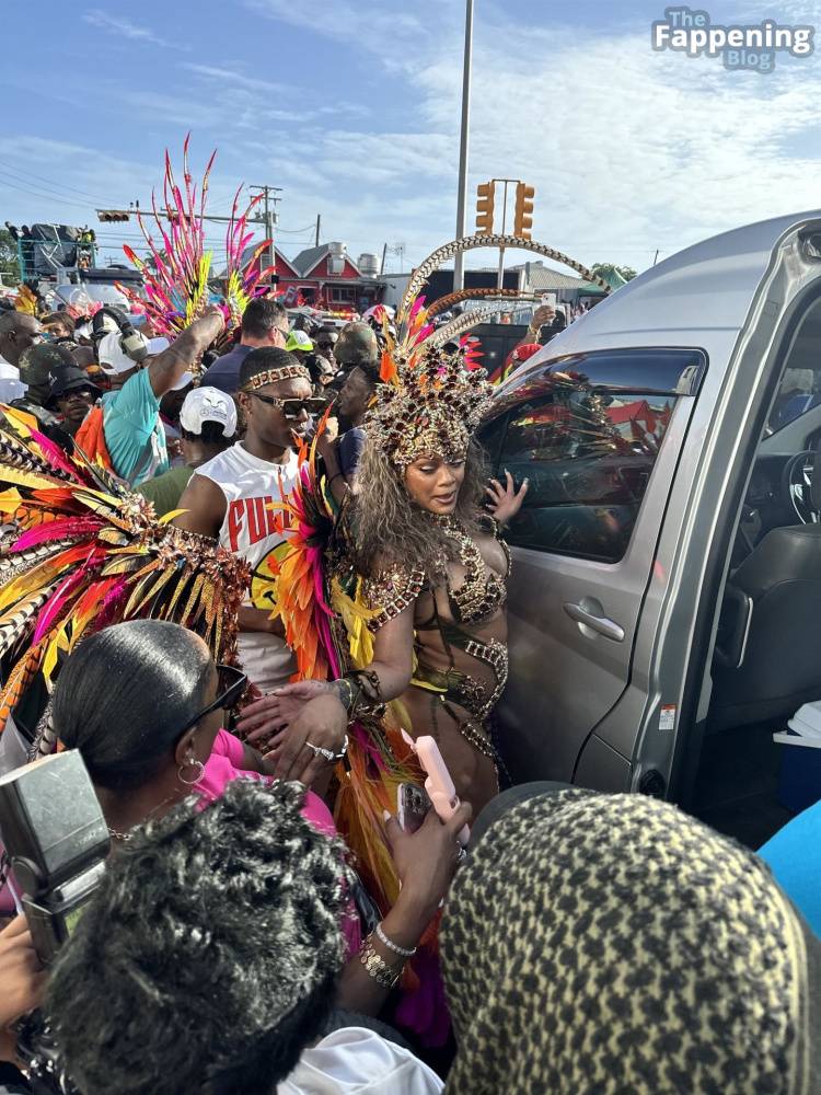 Rihanna Displays Her Curves at the Carnival Festival in Barbados (152 Photos) - #18