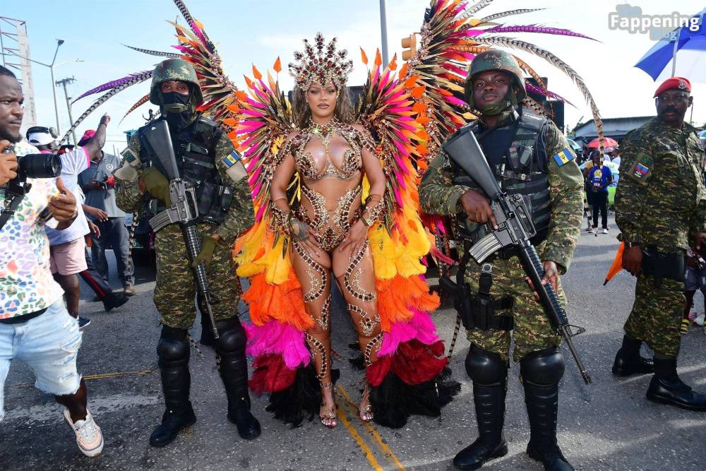 Rihanna Displays Her Curves at the Carnival Festival in Barbados (152 Photos) - #5