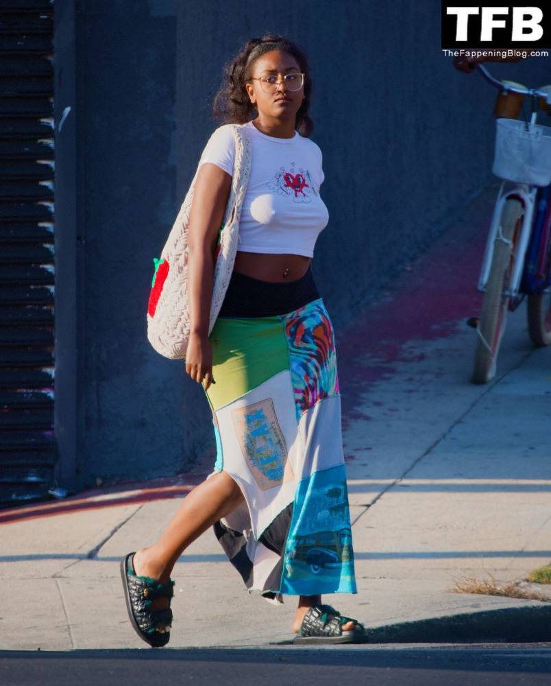 Sasha Obama Goes Braless in LA - #main