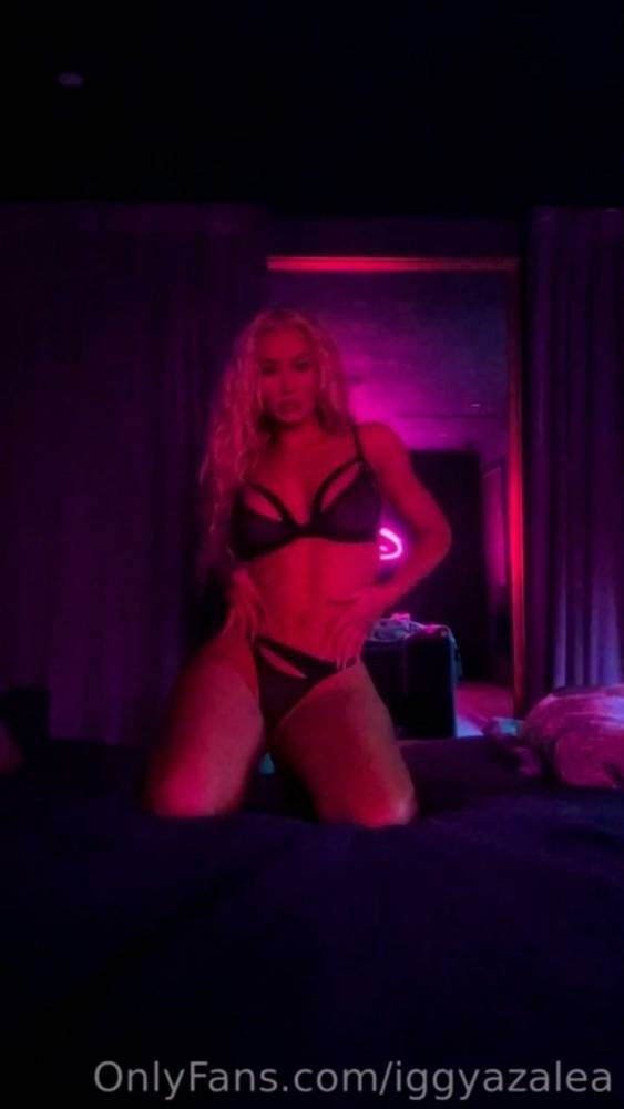 Iggy Azalea Sexy Lingerie Tease Onlyfans Video Leaked - #main
