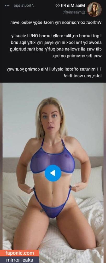 Mia Sand aka miasand aka missmiafit Nude Leaks OnlyFans - #main