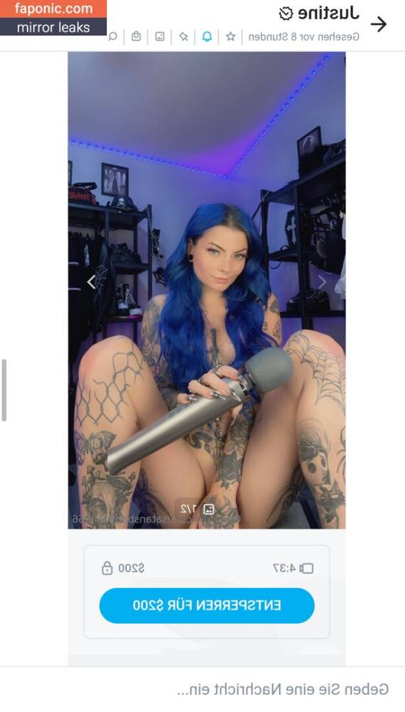 Justine Schiavone aka X0_Justine_0X aka satansbabydoll666 aka schiavonejustine Nude Leaks OnlyFans - #main