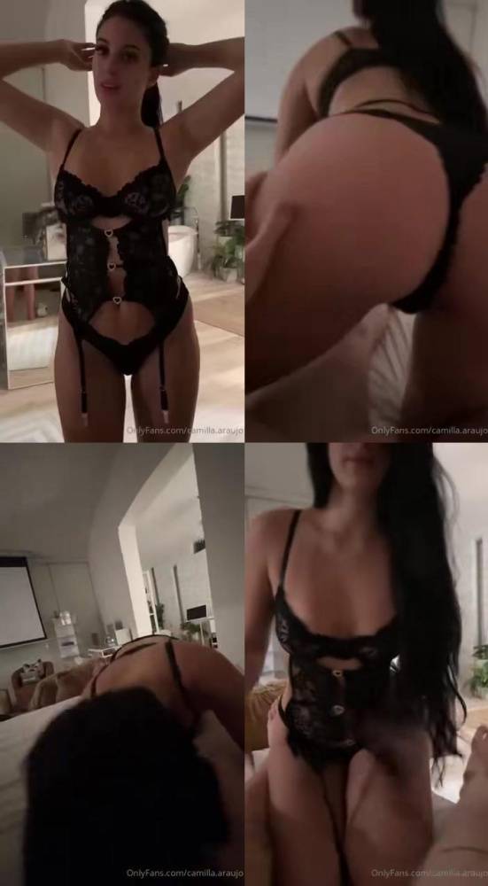 Camilla Araujo Lingerie POV Blowjob OnlyFans Video Leaked - #main