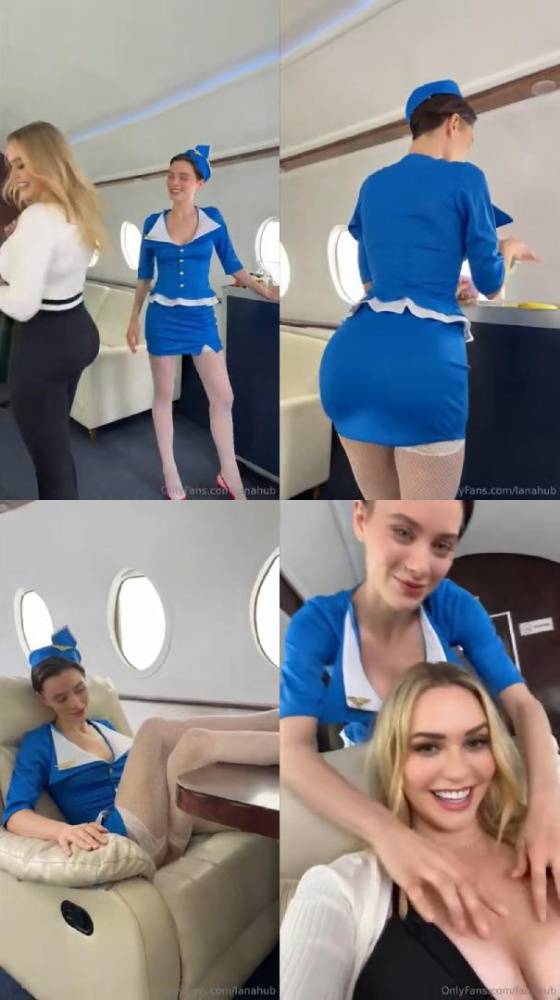 Lana Rhoades Mia Malkova Stewardess OnlyFans Video Leaked - #main