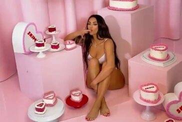 Kim Kardashian Lingerie Skims Photoshoot BTS photo Leaked - Usa on modelfansclub.com