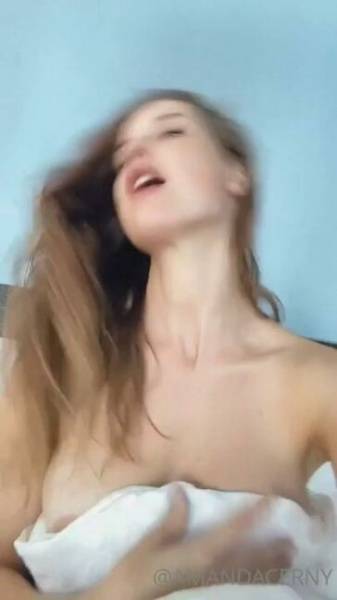 Amanda Cerny Bed Nipple Slip Onlyfans photo Leaked on modelfansclub.com