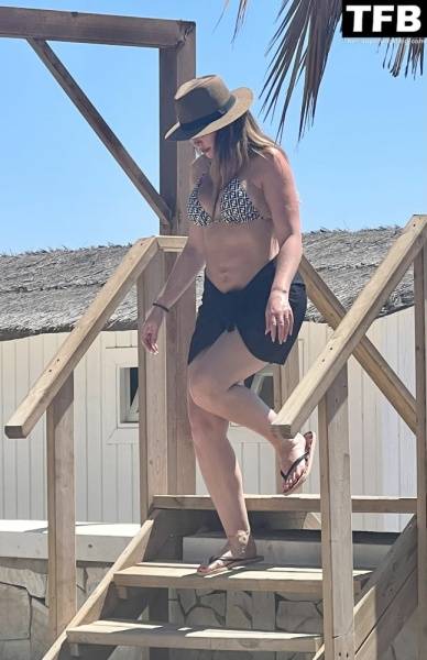 Natasha Hamilton Looks Hot in a Bikini While on Holiday in Marbella on modelfansclub.com