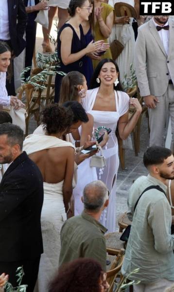 Dua Lipa Looks Stunning at the Wedding of Simon Jacquemus with Marco Maestri in Cap sur Charleval on modelfansclub.com