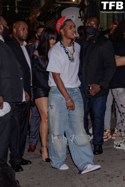 Rihanna & ASAP Rocky Have a Wild Night Out For the Launch in New York - New York - city New York on modelfansclub.com