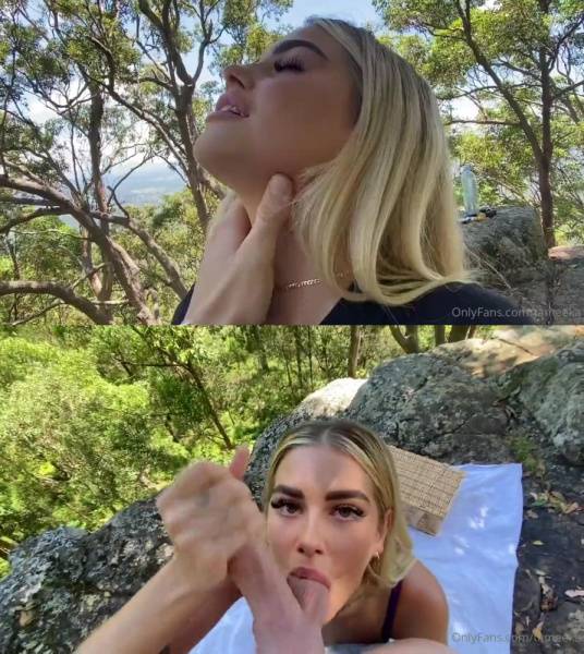 Tameeka Kerr Picnic Blowjob POV OnlyFans Video Leaked on modelfansclub.com