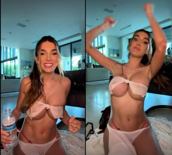 Lyna Perez Nude See-Through Nipple Slip OnlyFans Video Leaked on modelfansclub.com