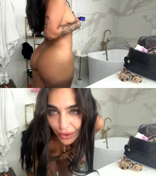 Emily Rinaudo Nude Bathroom Livestream OnlyFans Video Leaked on modelfansclub.com