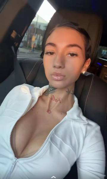 Bhad Bhabie Sexy Cleavage Tight Outfit Onlyfans Set Leaked on modelfansclub.com