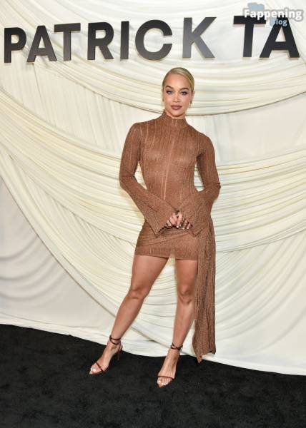 Jasmine Sanders Shows Off Her Sexy Legs at Patrick Ta’s Makeup Launch in Hollywood (17 Photos) - city Sander - city Hollywood on modelfansclub.com