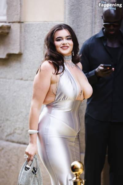 Barbie Ferreira Displays Her Sexy Boobs in Milan (5 Photos) - city Vienna on modelfansclub.com