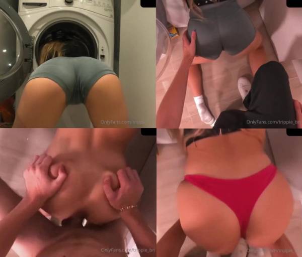 Trippie Bri Nude Laundry Doggy Style OnlyFans Video Leaked on modelfansclub.com