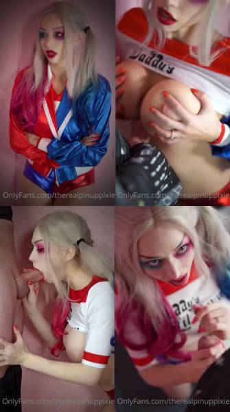 Pinup Pixie Harley Quinn Cosplay OnlyFans Video Leaked on modelfansclub.com