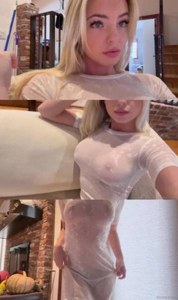 Emma Kotos Nude See-Through Dress OnlyFans Video Leaked on modelfansclub.com