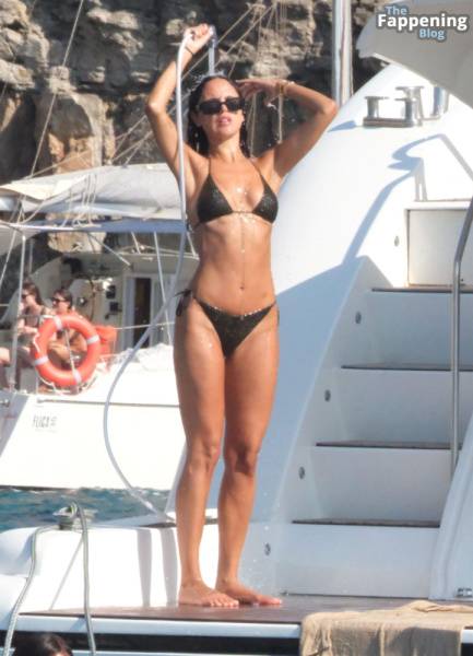 Eiza González Shows Off Her Sexy Bikini Body on a Luxurious Yacht in Ibiza (24 Photos) on modelfansclub.com