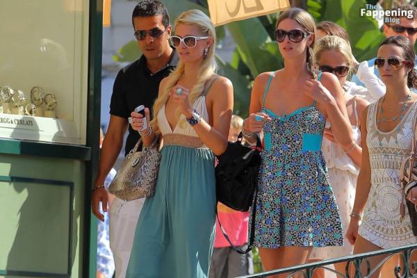 Paris and Nicky Hilton Go Shopping in Monte-Carlo (67 Photos) - France on modelfansclub.com