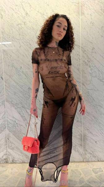 Bhad Bhabie Nude Sheer Topless Dress Onlyfans Set Leaked on modelfansclub.com